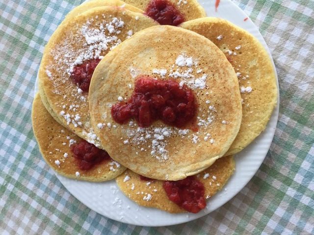 Pancakes a colazione per i nostri “pulcini”!