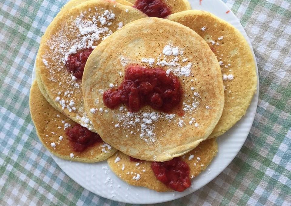 Pancakes a colazione per i nostri “pulcini”!